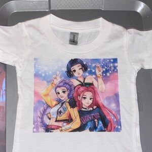 Inspired by-Anime Trio Kids T-Shirt - White